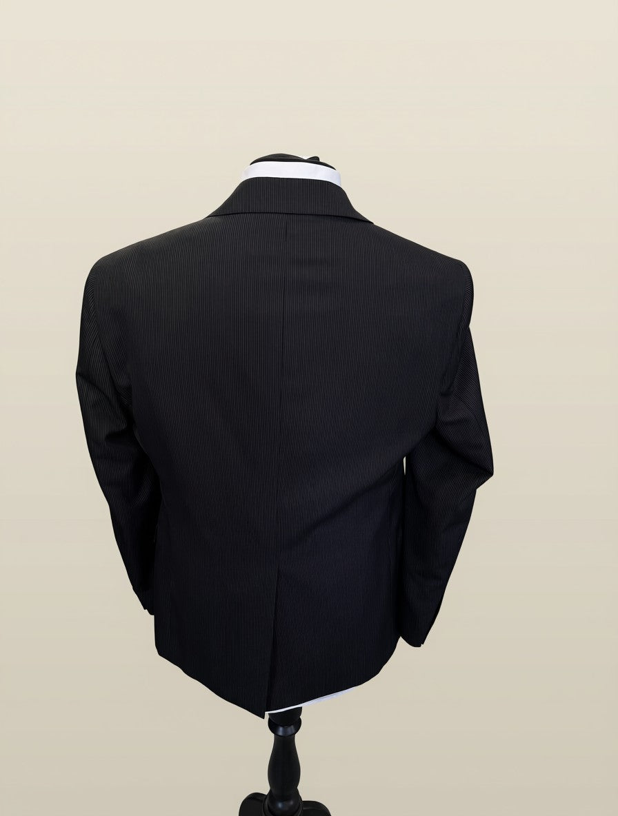 Abito Uomo Gessato Antracite Drop 7