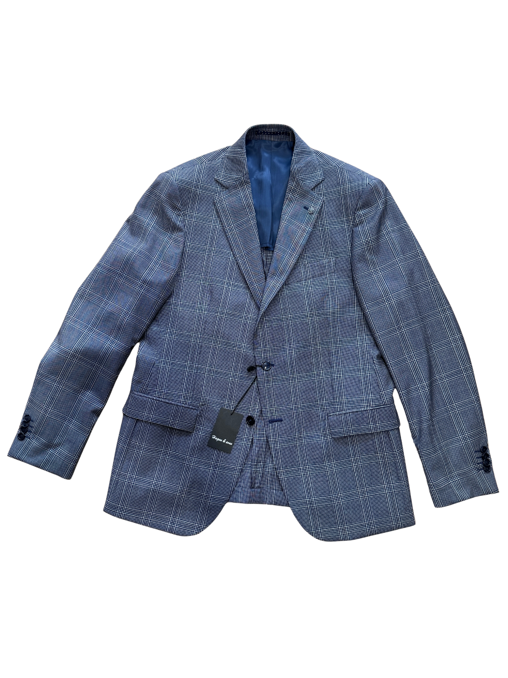 Blazer monopetto fantasia principe di Galles
