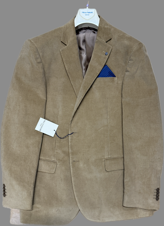 Giacca Velluto coste strette Uomo Duca Visconti di Modrone (anche taglie forti) Marrone