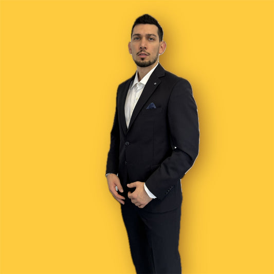 Abito Uomo Classico Villa Vasari Gold 100% lana vergine