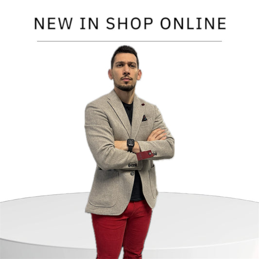 Giacca Casual Uomo – 100% Lana Vergine, Linea Panfilo