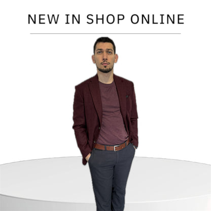 Giacca Casual Uomo – 100% Lana Vergine, Linea Panfilo